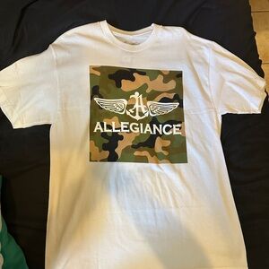 Brand new men’s Allegiance shirt